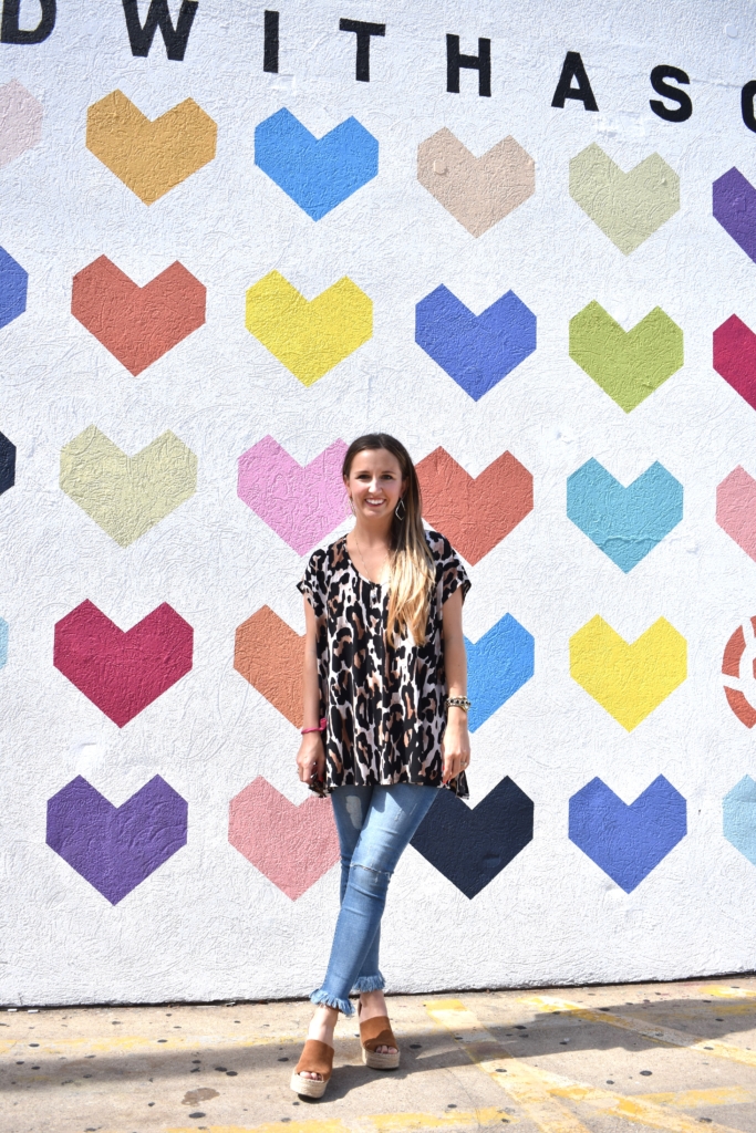 Show Me Your Mumu Spandy top at the Dallas LiketoKnowIt Wall