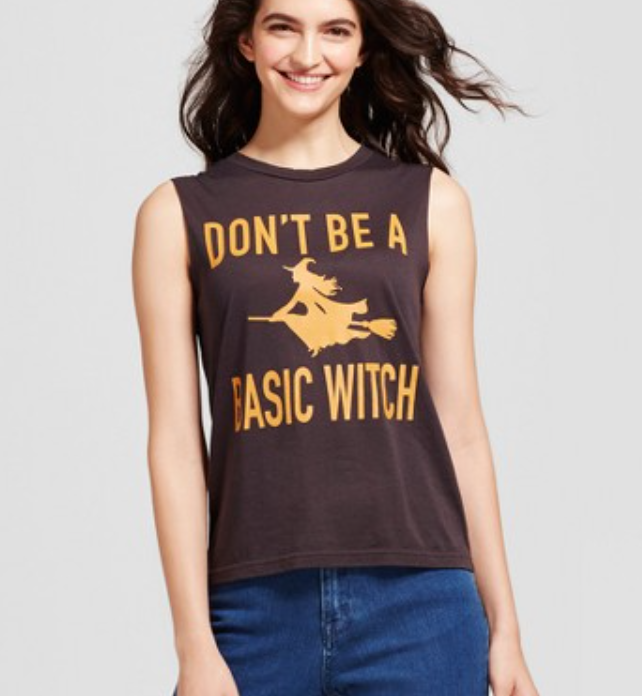 Don't be a basic witch graphic tee from Target