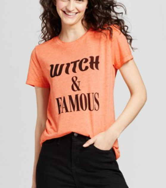Witch and Famous graphic tee from Target