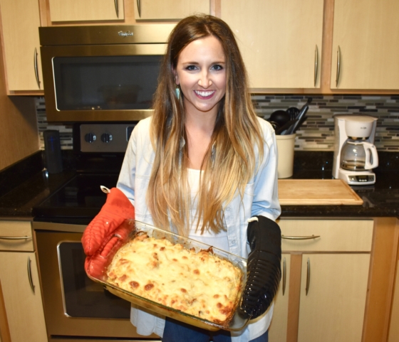 Cait and Co Blog's Spaghetti Squash Casserole