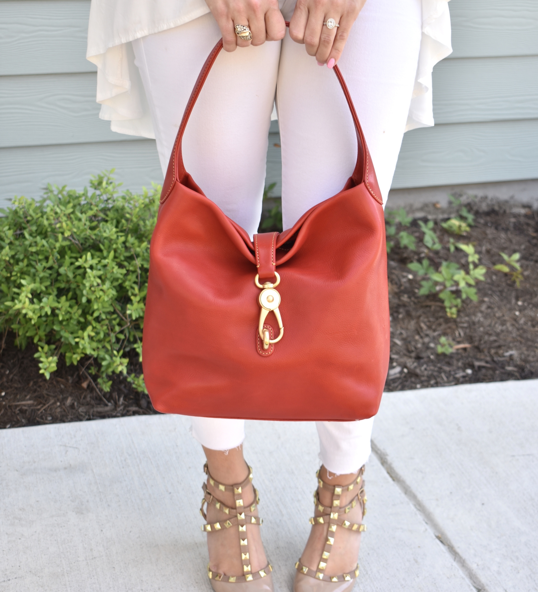red dooney and bourke bag