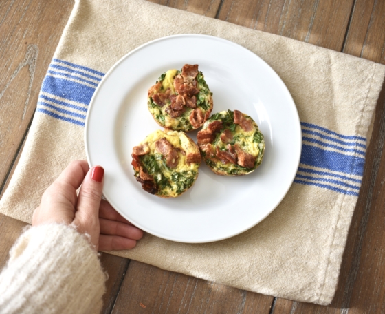 Mini Kale Frittata